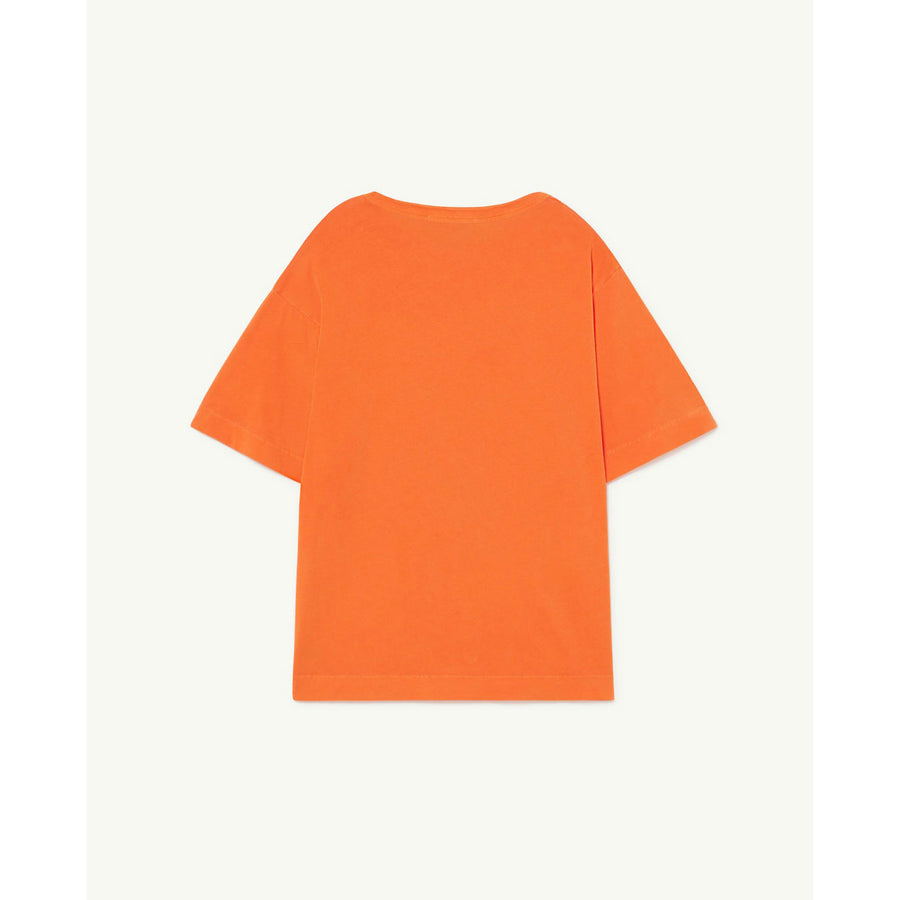 The Animals Observatory Orange Rooster Oversize Kids+ Tshirt