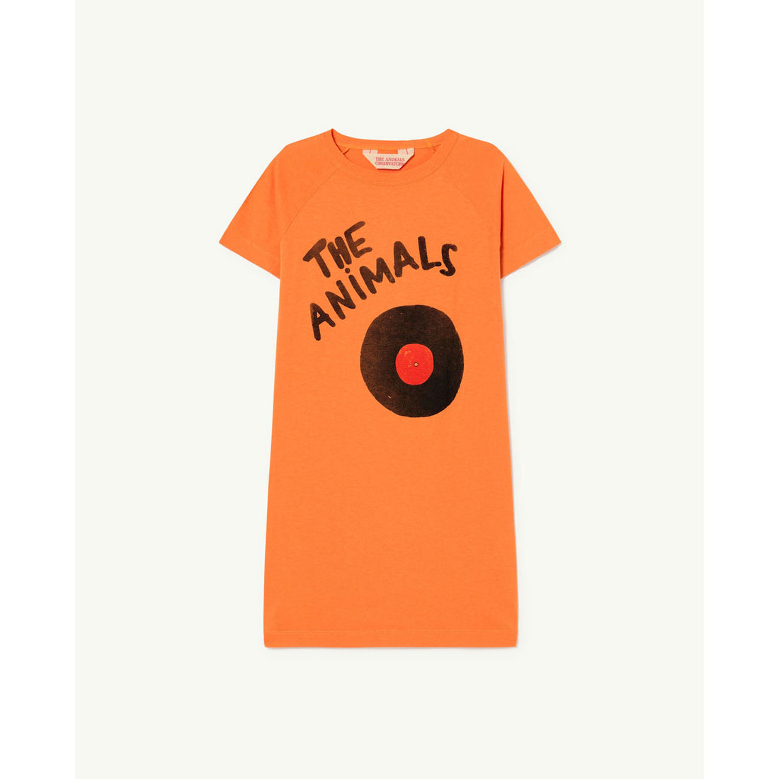 The Animals Observatory Orange Gorilla Kids Dress