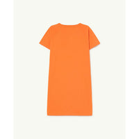 The Animals Observatory Orange Gorilla Kids Dress