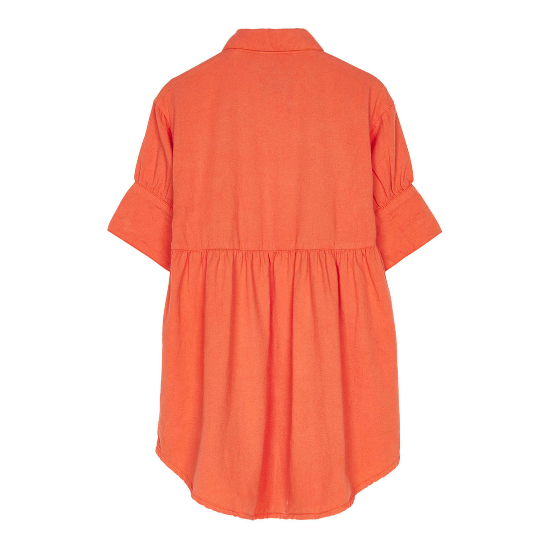 Finger in the Nose Sonya Pop Orange Shirt Dress