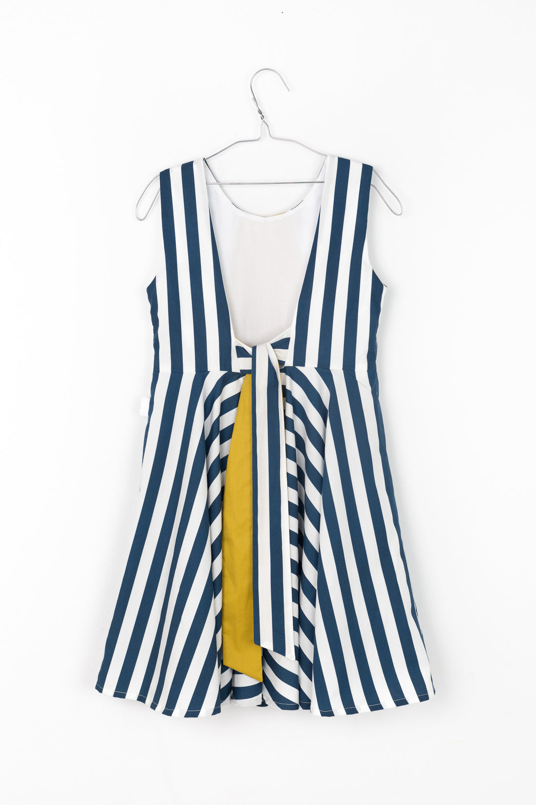 Motoreta Blue/White Stripes Vega Dress