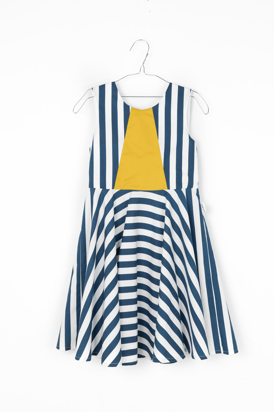 Motoreta Blue/White Stripes Vega Dress