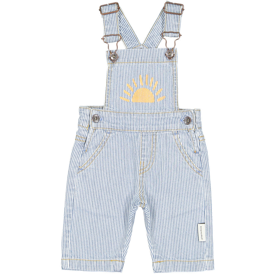 Piupiuchick Denim Striped Sun Dungarees