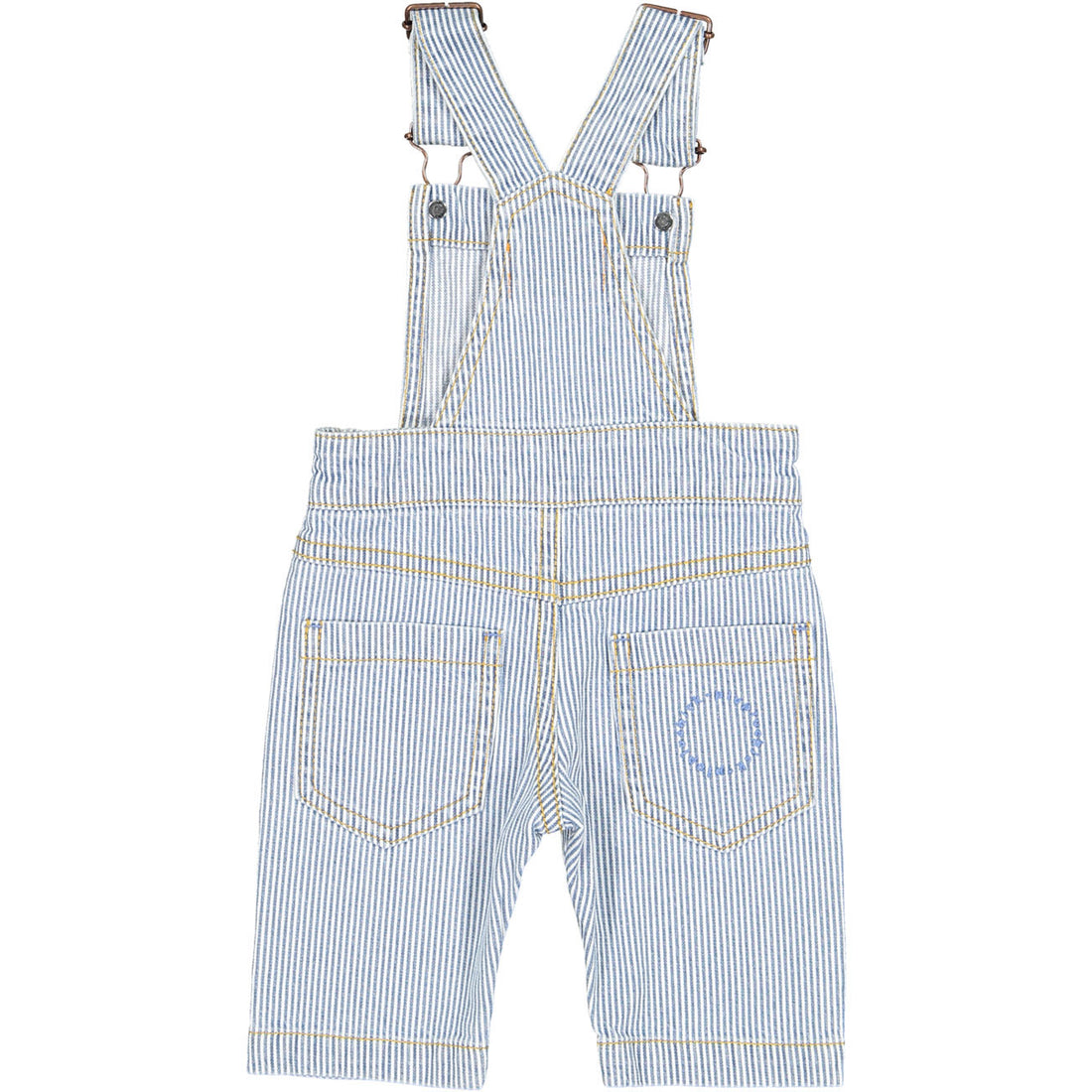 Piupiuchick Denim Striped Sun Dungarees