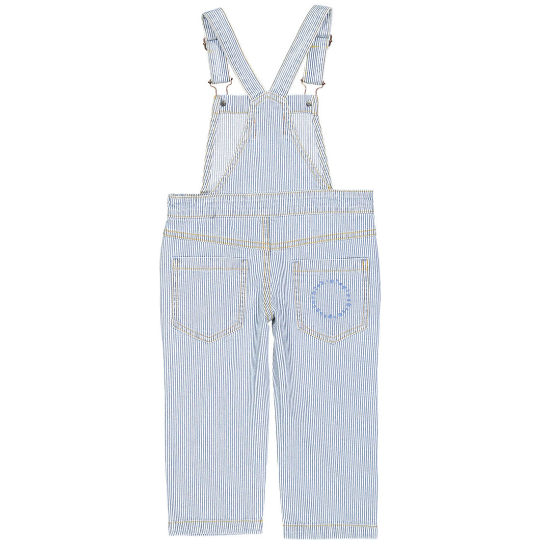 Piupiuchick Denim Striped Sun Dungarees