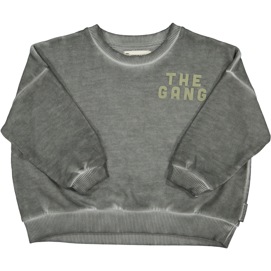 Piupiuchick Grey Washed The Gang Sweatshirt