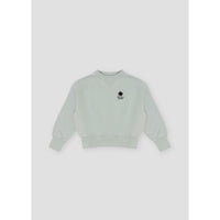 The New Society Blue Grey  Star Logo Sweater