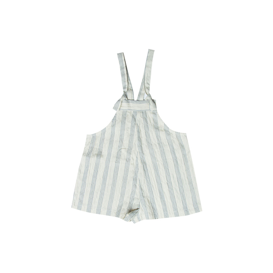 Rylee and Cru Ivory Stripe Overalls