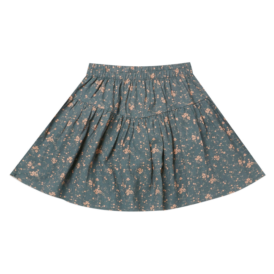 Rylee and Cru Sparrow Skirt | Dark Floral