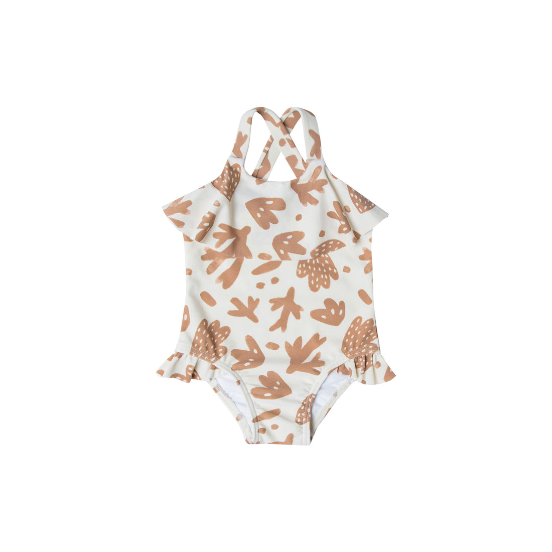 Rylee and Cru Ivory Sea Life Swimsuit