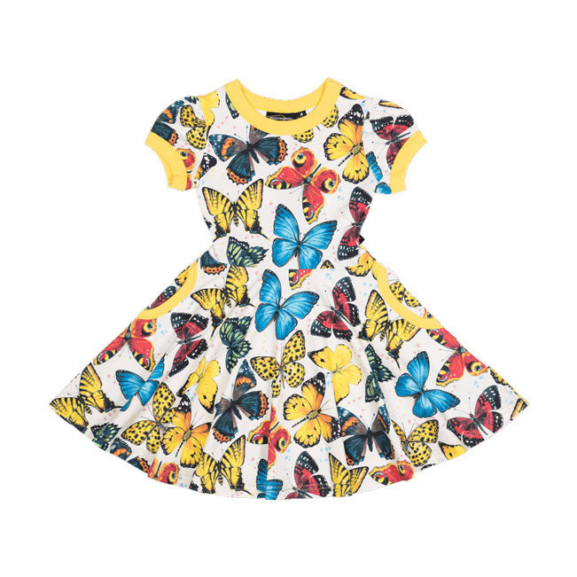 Rock Your Baby Kaleidoscope Waisted Dress