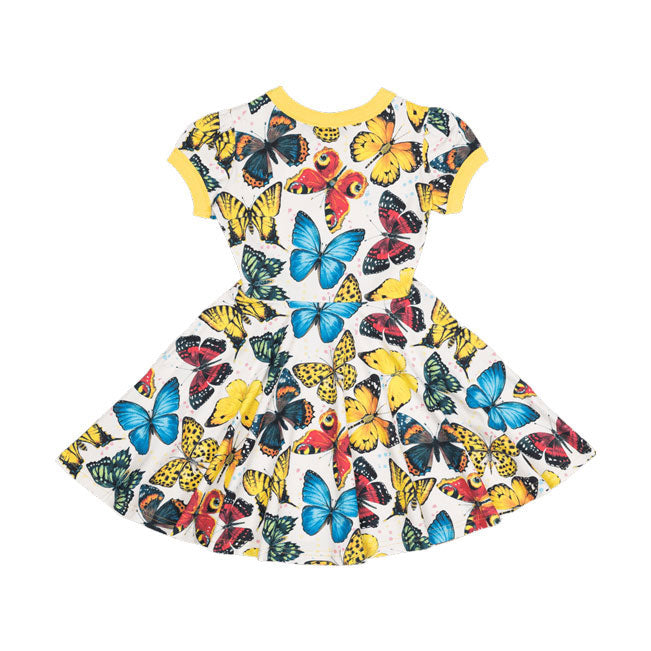 Rock Your Baby Kaleidoscope Waisted Dress