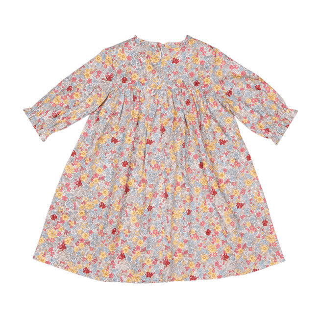 Rock Your Baby Pale Blue Floral Smock Dress