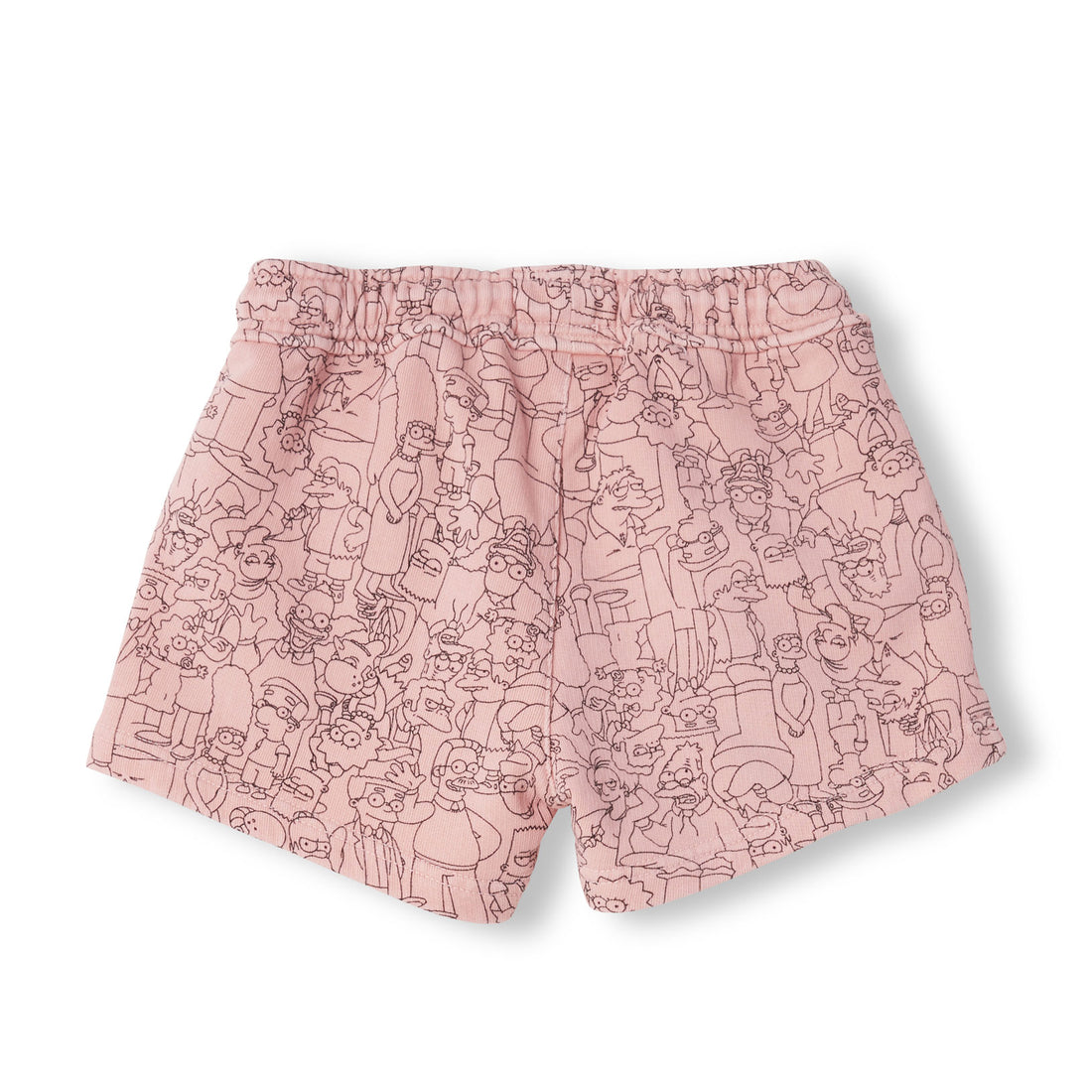 Finger in the Nose Milky Pink Simpsons Trinity Shorts