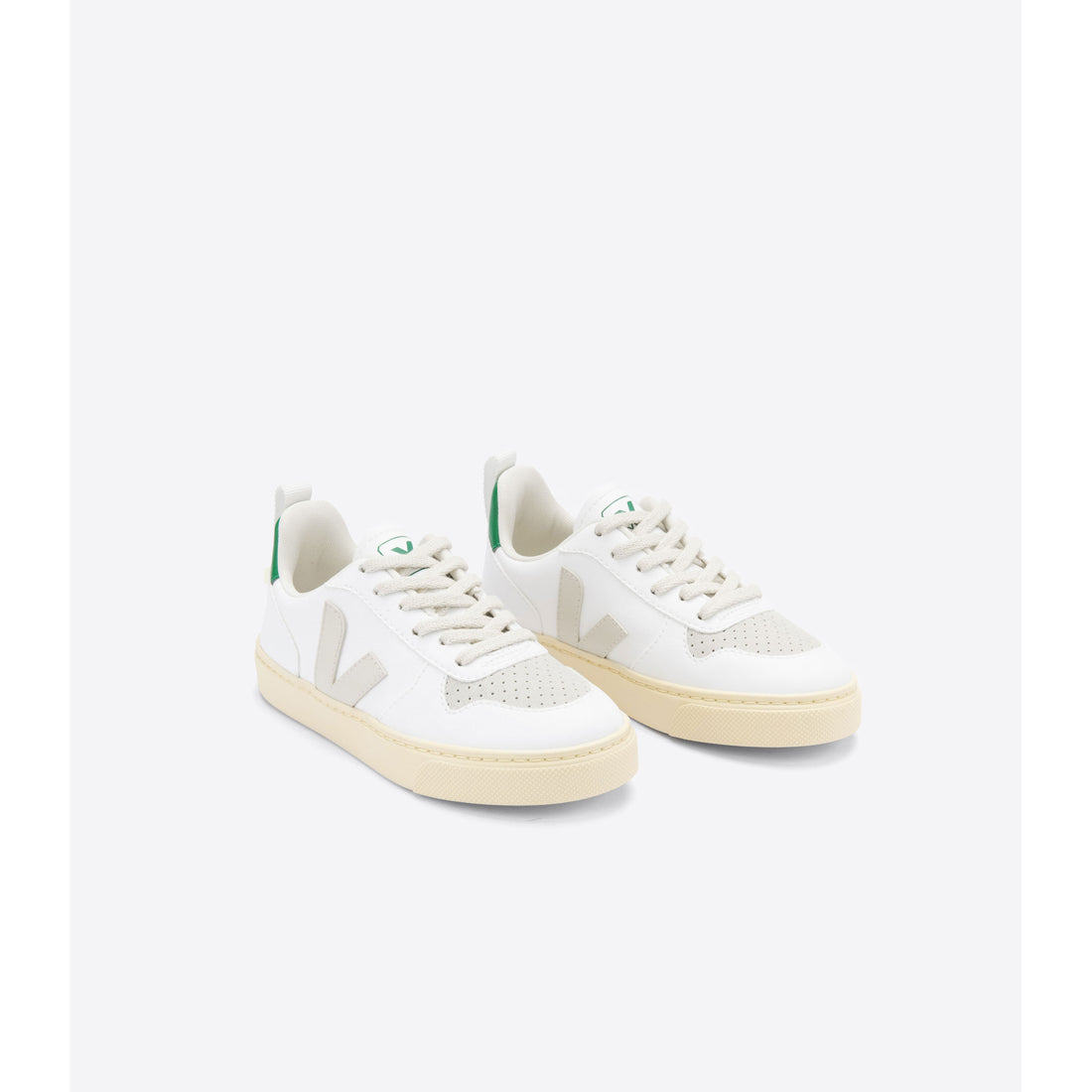 Veja White Pierre Emeraude Small V10 Sneakers