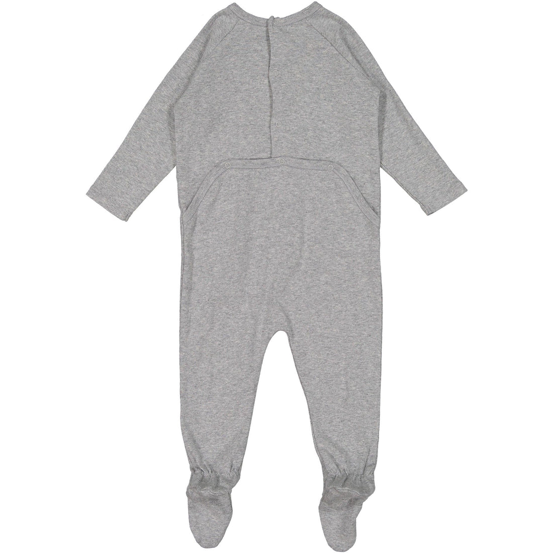 Bonpoint Rompers and Bodysuits Bonpoint Grey Cat Stretchie