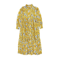 by Timo dresses by Timo Yellow Poppy Cotton Jacquard Shirt Dress