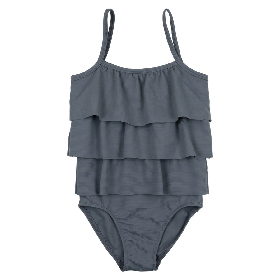 Coco Blanc Blue Girls Swimsuit