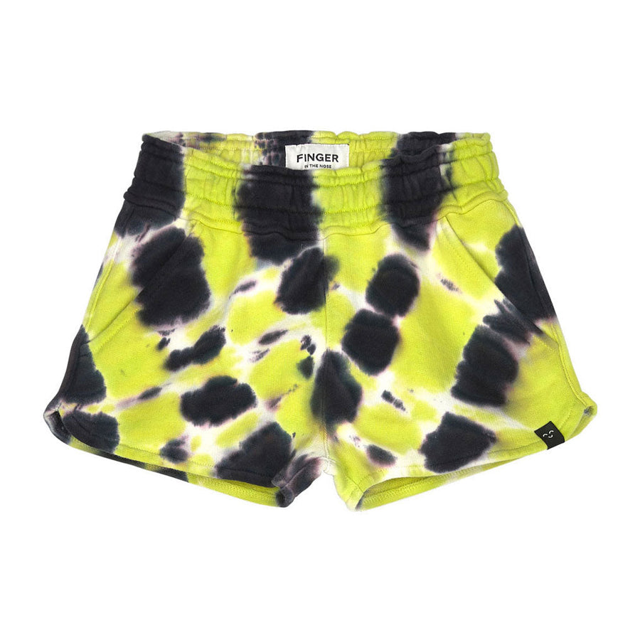 Finger in the Nose Shorts Finger in the Nose Holiday Fluo Lime Splash - Mini Shorts