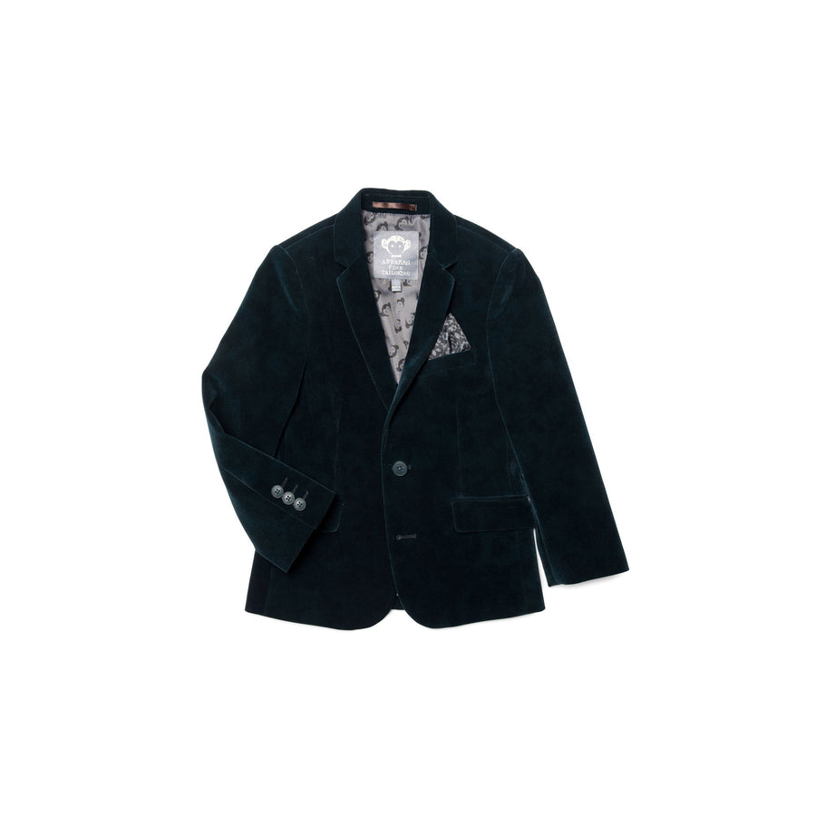 Appaman Green Gables Velvet Suit Blazer