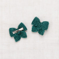 Misha and Puff Baby Puff Bow Set - Peacock