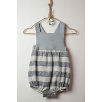 Popelin Sailor Striped Reversible Dunagrees