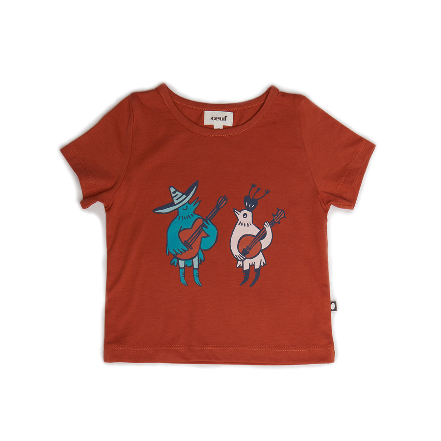 Oeuf Rust Birds Tee - Ladida