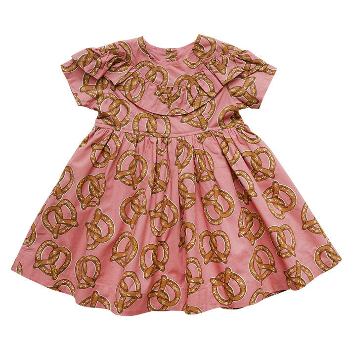 Pink Chicken Polly Dress - Soft Pretzels