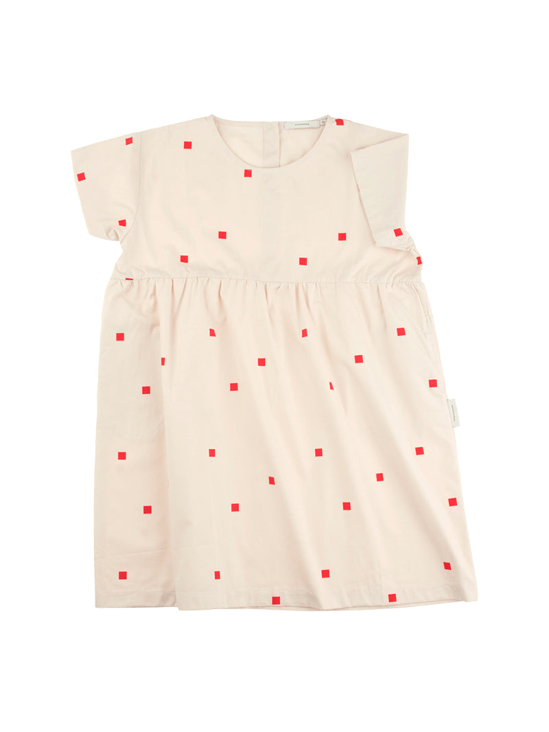 Tiny Cottons dresses Tiny Cottons Square Dots Woven Dress