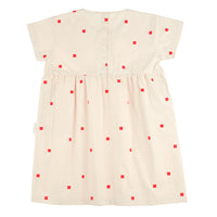 Tiny Cottons dresses Tiny Cottons Square Dots Woven Dress