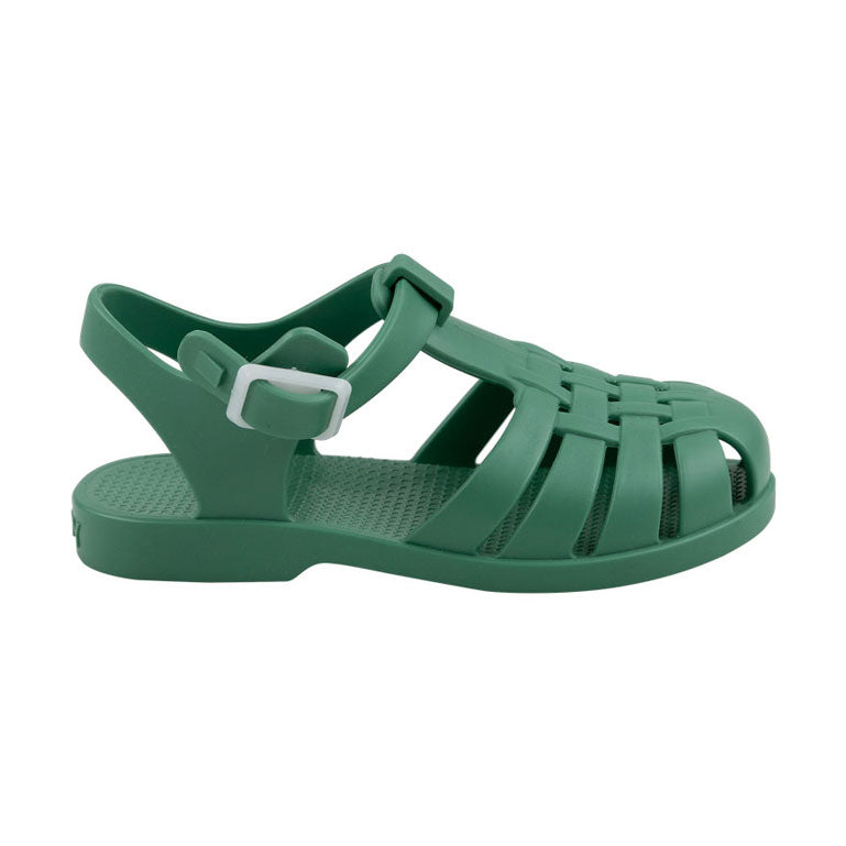 Tiny Cottons shoes Tiny Cottons Soft Green Jelly Sandals