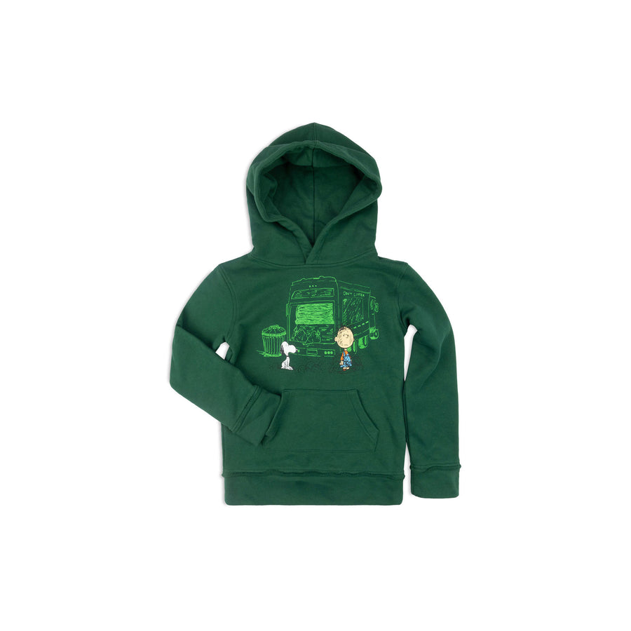 Appaman Verdant Green Peanuts Hoodie