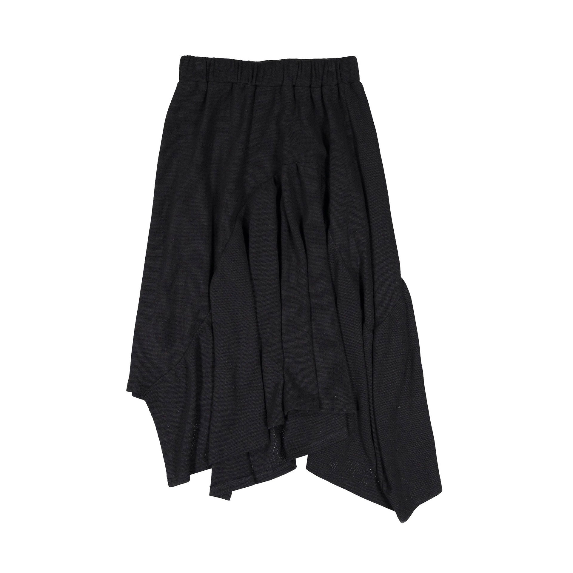 Zero + US Black Waffle Asymetrical Skirt – Ladida